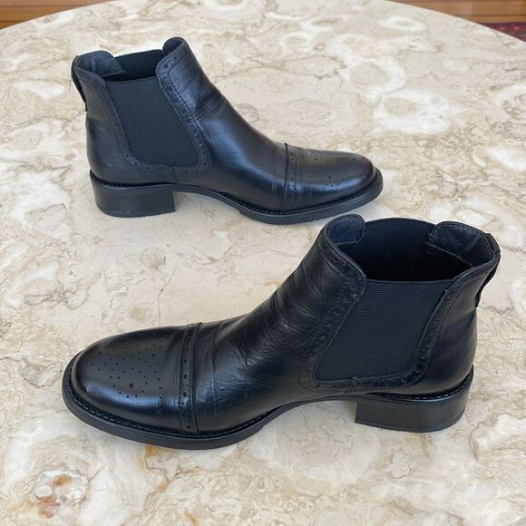 Biotime Adriana Leather Chelsea Boots - Picture 7 of 15